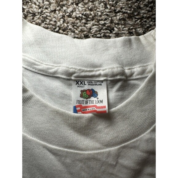 VTG 90s Nassau Bahamas Sailing Graphic Shirt SINGLE STITCH Mens Size Medium 2XL - Picture 5 of 7